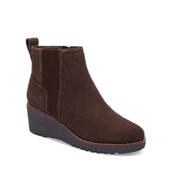 Sanctuary Women's Engage Wedge Booties Java Size 10 NEW